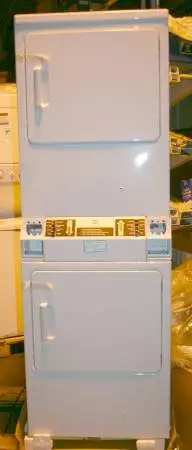 Dryer Natural Gas Comercial Double Stack GE