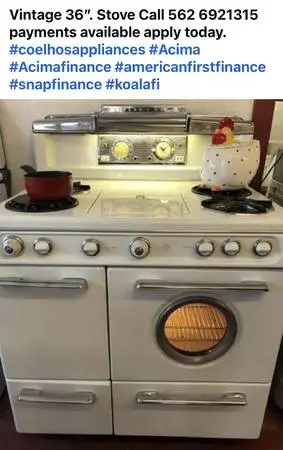 Vintage stove