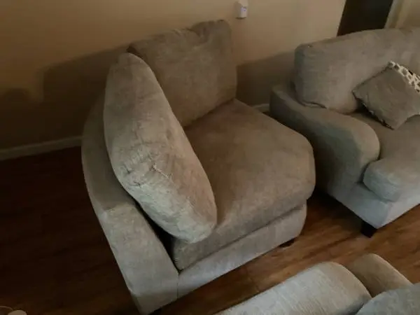 Corner (wedge) sofa for sectional