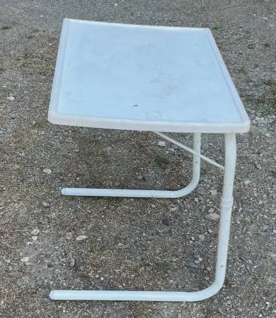 Small White Desk/Table/Dinner Tray