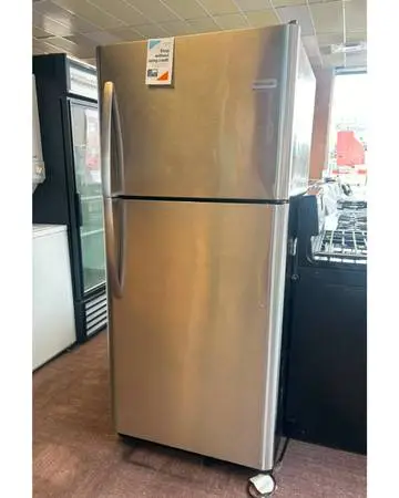 Frigidaire Top Freezer Refrigerator in Stainless Steel Finish