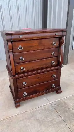 Big Sturdy Tallboy 6 Drawer Chest of Drawers