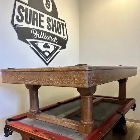 Brunswick 8 Foot Park Falls Pool Table