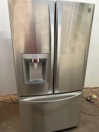 REFRIGERATOR KENMORE ELITE STAINLESS STEEL