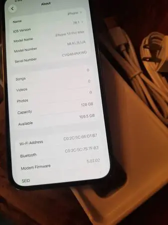 Iphone 13 pro max 512