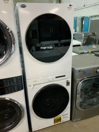 **SAMSUNG BESPOKE WHITE ELECTRIC LAUNDRY HUB**ON SALE NOW**