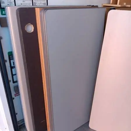 Large Variety of 48 Cubicle Work Surfaces,Desktops,Gray,Beige,Wdgrain
