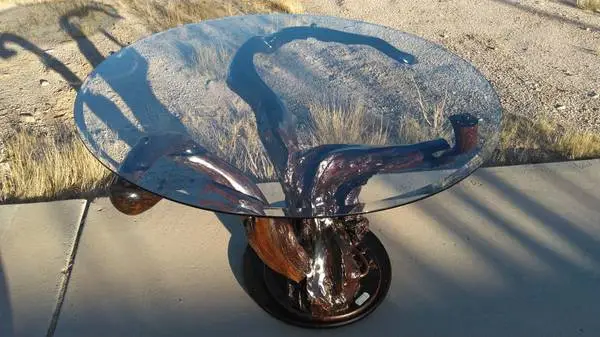 Ironwood table