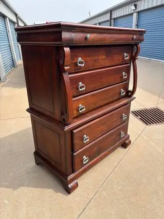 Big Sturdy Tallboy 6 Drawer Chest of Drawers