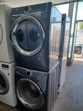 Electrolux Washer and Dryer Set black onix