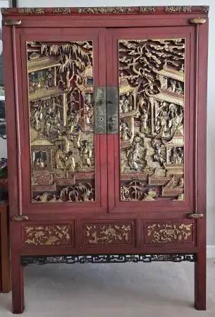 Ching Dynasty Chinese Cabinet