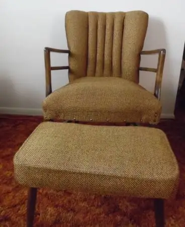 Vintage Chair and Stool