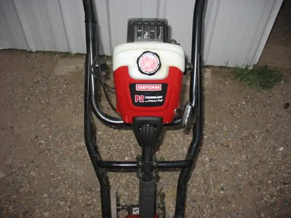 Craftsman P2 mini tiller like new