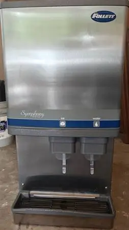 Follet Ice Maker Dispenser Machine model 12C1400A-L