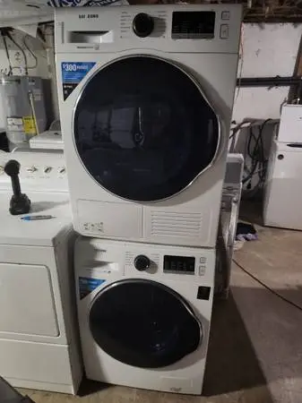 Samsung 24 wide electric washer and dryer 220 volt