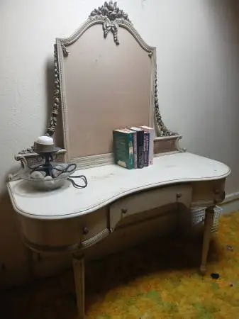 French Provincial style vanity