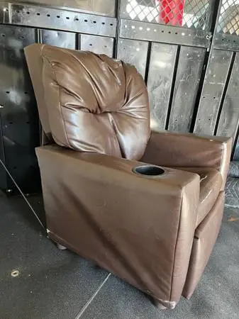 Mini leather recliner !!!!