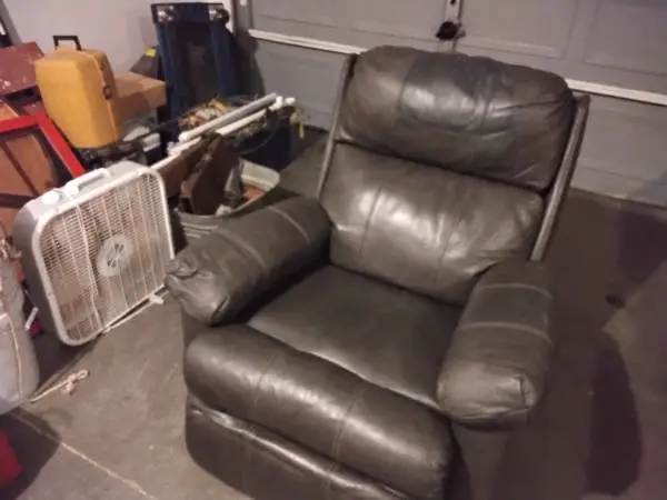 Lane Leather recliner
