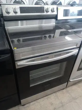 ★Samsung stainless steel glass-top stove