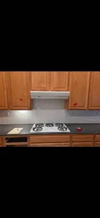 Five burner gas top