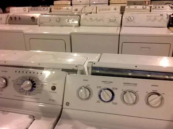 Dryer and washer machines top and front loads