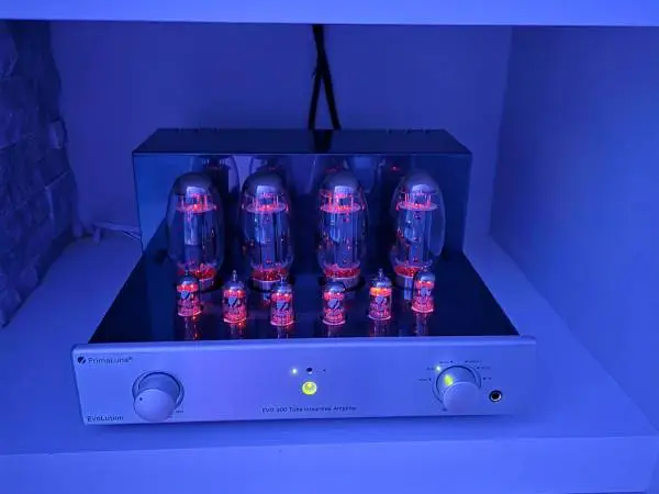 Klipsch Forte Speakers, Prima Luna EVO 300 Tube Amp (Mint)