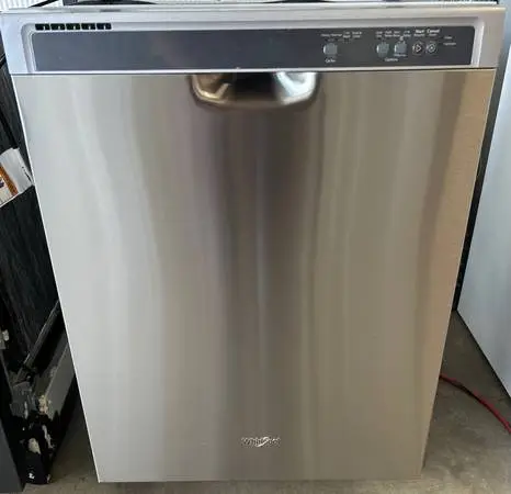 Stainless Steel Whirlpool Dishwasher 24”