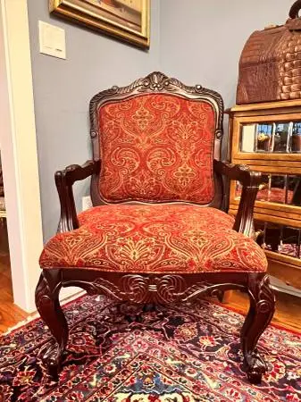 Four Exquisite Victorian Style Armchairs
