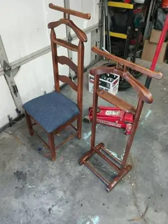 Matching Set - Valet Chair and Stand