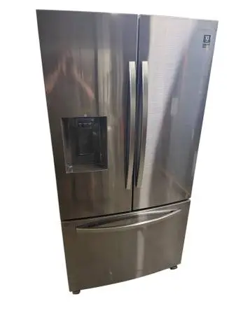 Samsung Full Sized 36 Refrigerator French Door in Onyx Black
