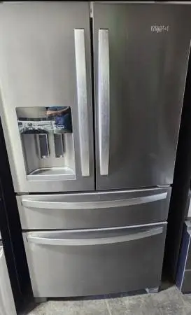 Whirlpool Refrigerator Four Door Ice And Water Dispenser
