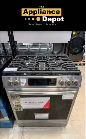New Frigidaire Gas Slide-in Range