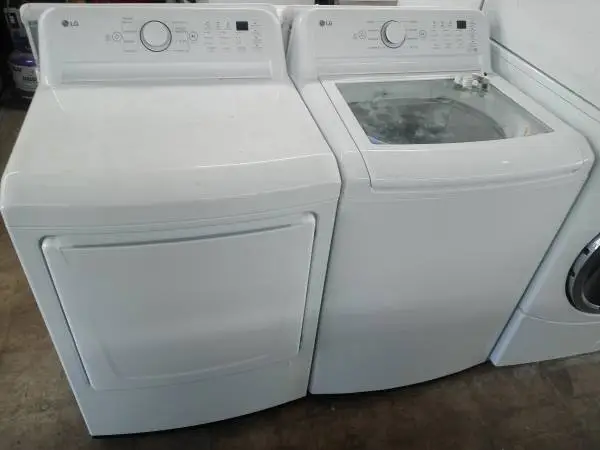 🌲LG top load washer and dryer set
