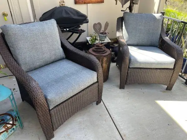 Outdoor furniture cushions