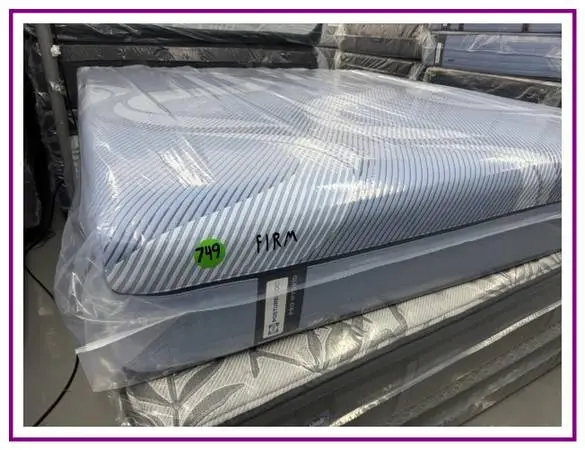 King Size Sealy Posturepedic Pro Hybrid Mattress & Boxes Bed Set
