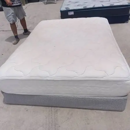 Used queen mattress and box spring