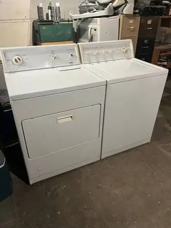 Refurbished Kenmore washer gas dryer installed