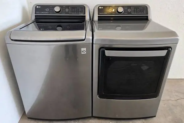 LG TOP LOAD WD SET