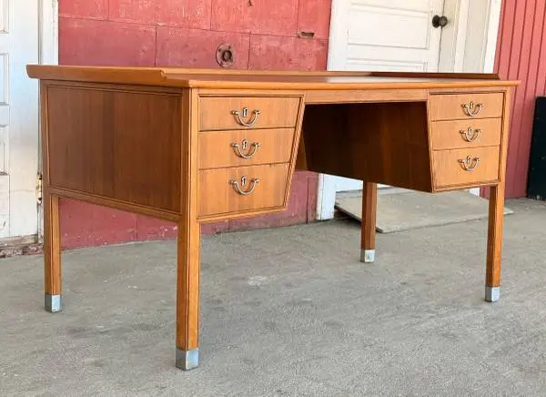 SUNDAY (8/9) ONLY! Vintage Danish Modern Frode Holm For Illums Desk