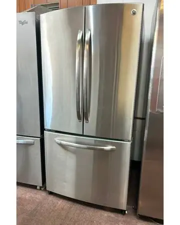 GE Refrigerator Stainless Steel French Door