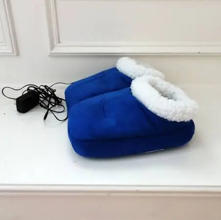Body Innovations Soothing Foot Warmer Massager Fleece Lined Heated