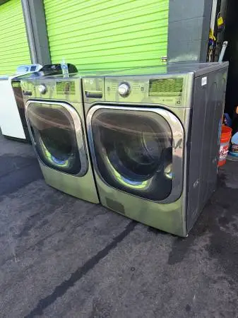 Mega Capacity Washer And Dryer Set Lg