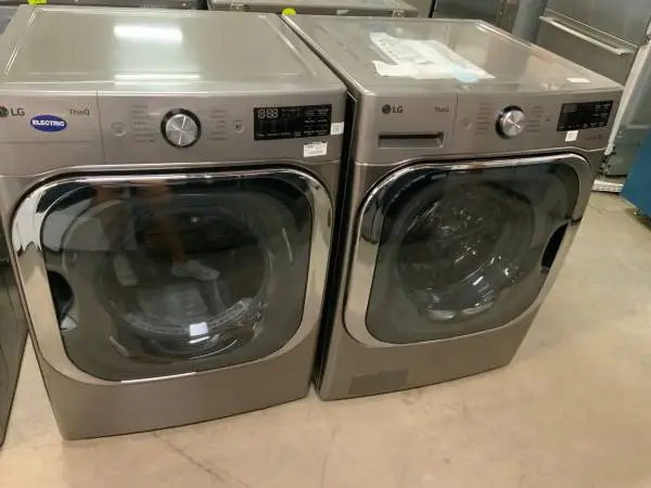 **LG JUMBO FRONT LOAD, ELECTRIC WASHER DRYER SET**ON SALE NOW**
