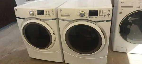 GE Front Load Washer And Gas Dryer