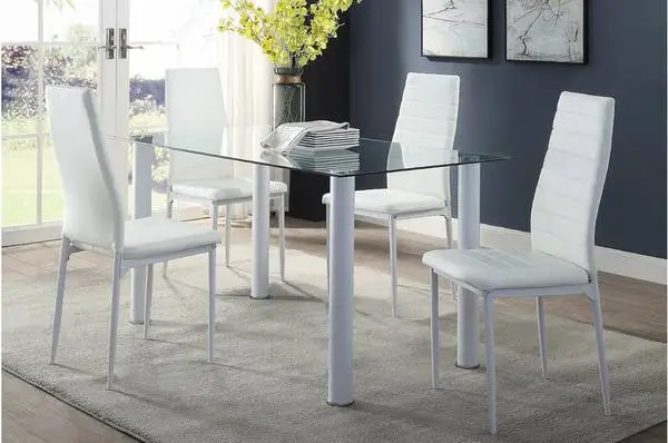new dining table and 4 chairs