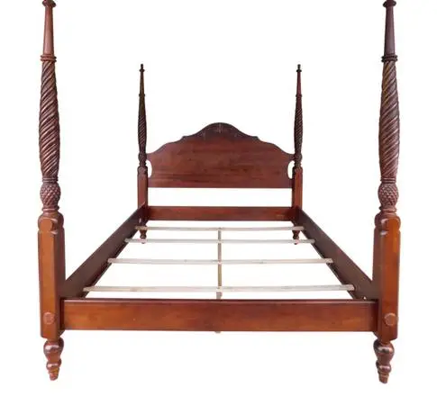 California KING 4 poster bed w/canopy by Ethan Allen *can be delivered