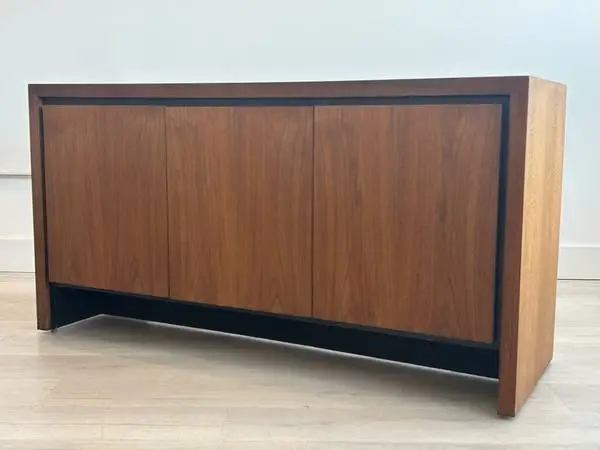 Mid Century Credenza Buffet Cabinet by Merton Gershun for Dillingham