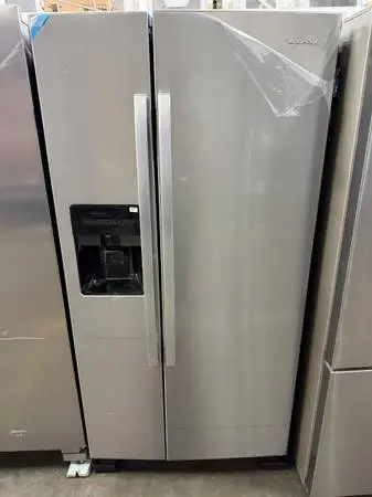 Amana 21.4 cu. ft. Side by Side Refrigerator in Stainless Steel