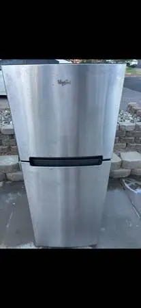 Whirlpool studio size refrigerator will deliver and install