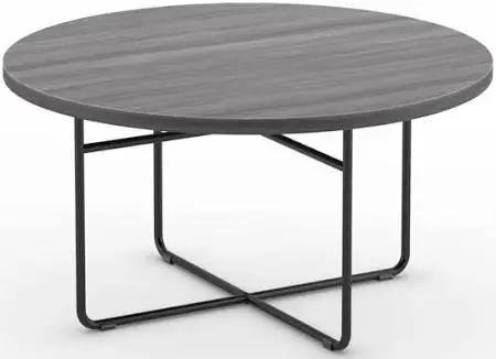 *9 Colors New 30 Round Coffee Table w/Black Road Iron Base Reg $385